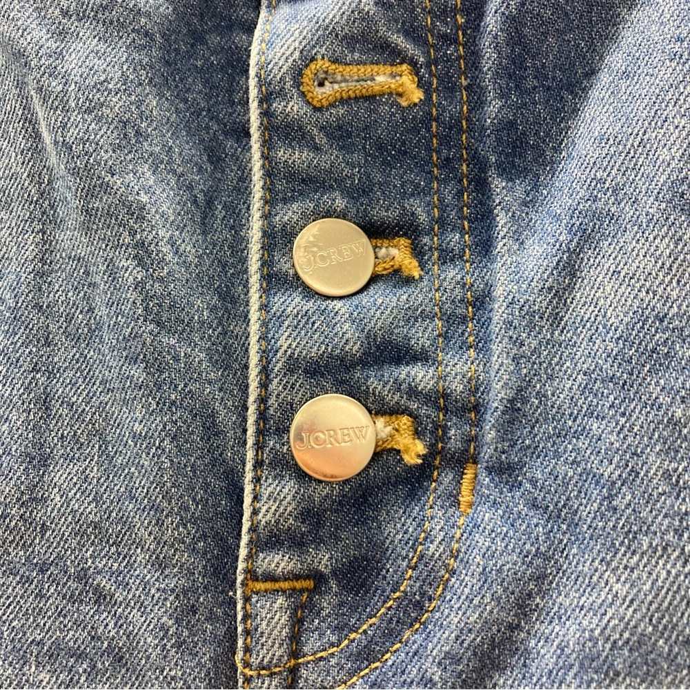 J. Crew Classic Blue Wide Leg Jeans - Picture 8 of 11